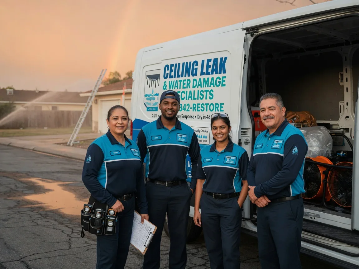 Ceiling Leak Cleanup company in Peach Orchard, AR